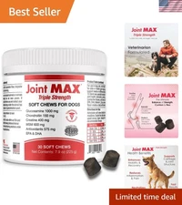 PHS Triple Strength Soft Chews - Joint and Hip Support for Active Dogs, 30 Count