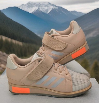 Adidas Power Perfect 3 iii Mens 7.5 Pearl Ash Weightlifting Lifting Shoes DA9882