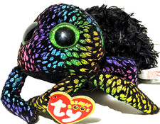 Ty - Beanie Boos - Leggz - 6" Halloween Spider Plush - Green Glitter Eyes - Tag