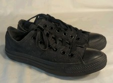 Converse Chuck Taylor Black All Star Sneakers Size M5/W7