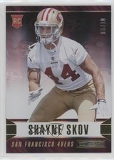 2014 Rookies & Stars Longevity Parallel Gold Team Logo 6/10 Shayne Skov #183 0c3
