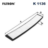 Filtron K 1136 Filter, Innenraumluft FüR Alpina, Bmw