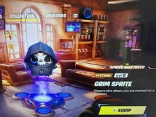 RARE fortnite Grim Sprite - Instantly mastere...