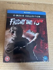 Friday the 13th 8 Movie Collection Bluray Box Set Reg Free UK Uncut NEW & SEALED