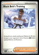 Black Belt's Training 145/159 Journey Together Pokemon TCG NM