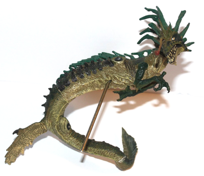 McFarlane's Dragons Water Dragon Clan Series 2 2005 Damaged AS IS