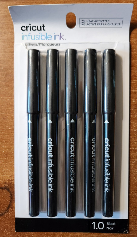 Cricut INFUSIBLE INK MARKERS BLACK 1.0  new