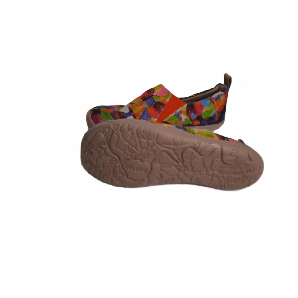 Женские холщовые туфли на плоской подошве UIN Toledo Artistic без шнуровки размер 8 - Изображение 4 из 4