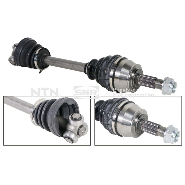 Antriebswelle SNR DK58.022 M24X1,5 FüR Fiat Punto EVO Van Idea Multijet 199 JTD-image