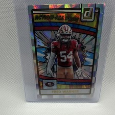 2025 Panini Donruss Fred Warner Action All-Pros #AAP-FWA 49ers