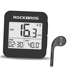  GPS Bike Computer with Mount, Cycling Computer with Automatic Backlight, 