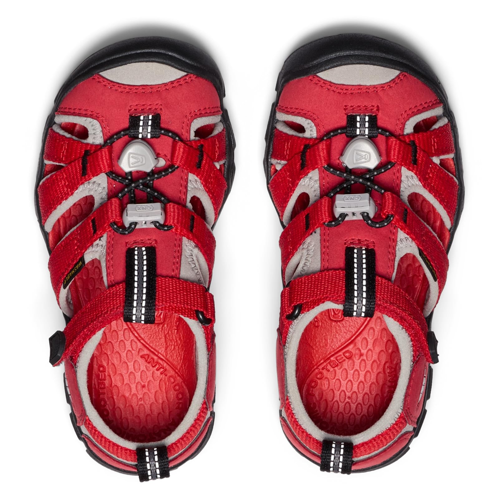 KEEN SEACAMP II CNX Sandali Unisex Bambini e ragazzi Rosso Ribbon Red Alloy 