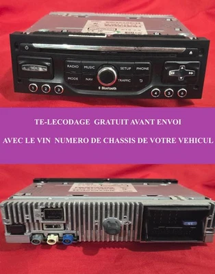 AUTORADIO rneg2 RT6 MULTIMÉDIA usb PEUGEOT 3008 5008 Citroën 98083776XT - Photo 1/4
