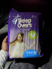 Sleep Overs Youth underwear 85-140 lbs X-Large 22 Pack NEW SEALED - Boy/Girl