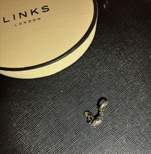 Links of London Rooster Gold vermeil and Silver Charm