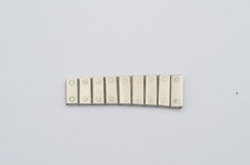 CARTIER Santos Vintage Acciaio Bracciale Segmento 18MM Raro