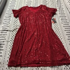 Vince Camuto Dress Plus Size 2x Short Sleeve Sequin Formal Cocktail Dress NWT