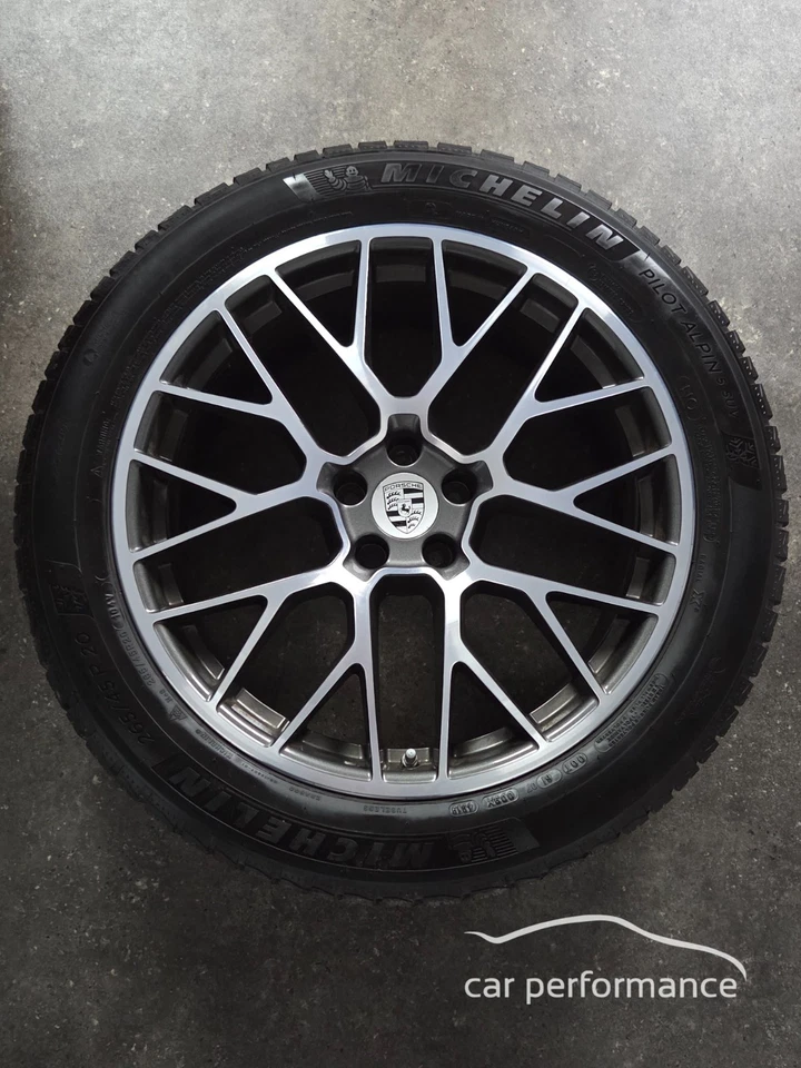 Porsche Macan 20 Zoll Winterräder Spyder Felgen Original 95B III Turbo GTS - Bild 3 von 4