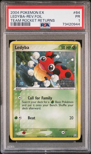 Ledyba graded PSA 1 for sale on eBay