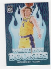 2024-25 OPTIC BASKETBALL PURPLE PRIZM WHITE HOT ROOKIES DALTON KNECHT LAKERS