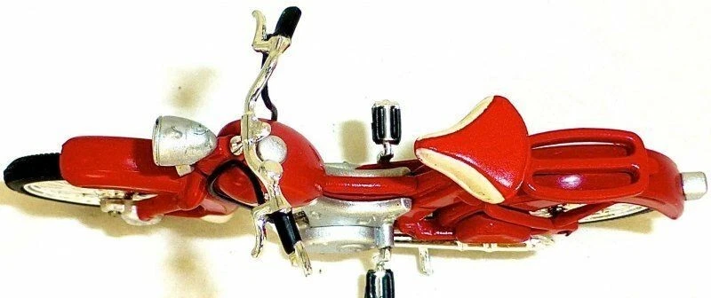 Simson SR2 Motorrad Mofa SR 2 rot DDR 1:24 ATLAS 7168115 NEU OVP LA3 µ - Bild 2 von 4