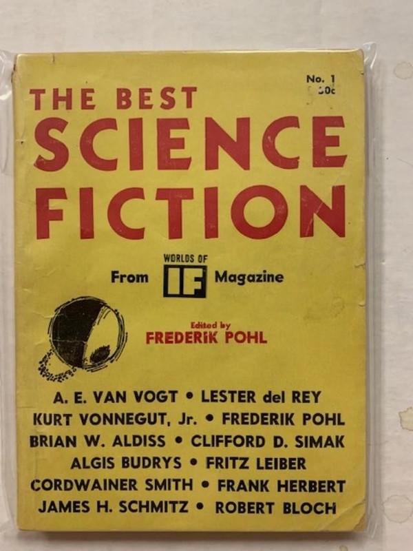 The Best Science Fiction From Worlds of If #1, Kurt Vonnegut, Bloch, Leiber