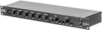 ART MX624 - 6-Channel Stereo Mixer with Two Zone Outputs