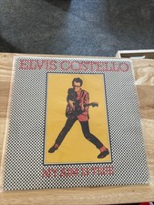 EXC Elvis Costello My Aim Is True 1977 Vinyl LP Record JC-35037 Columbia