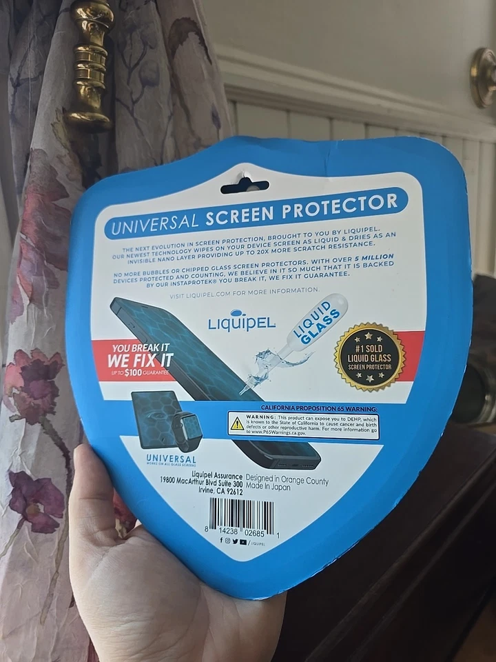 *NUEVO* Protector Pantalla Universal NANO Vidrio Líquido Celulares Relojes Tabletas Foto 2 de 2