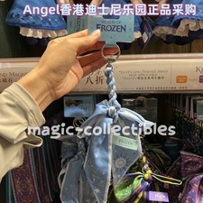 Hongkong Disney authentic 2025 Frozen Elsa bowri ribbon keychain limited edition