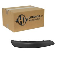 DIEDERICHS LEISTE SCHWARZ STOßSTANGE VORNE RECHTS passend für PEUGEOT 307