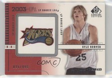 2003-04 SP Signature Edition SP Rookie Logo 15/499 Kyle Korver #141 hg6