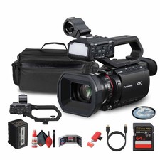 Panasonic HC-X2100 UHD 4K 3G-SDI/HDMI Pro Lightweight Camcorder with 24x Zoom -
