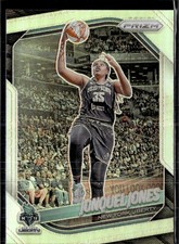 2025 Panini Prizm WNBA #52 Jonquel Jones Silver Prizms