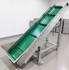 Floor-type PVC Cleated Incline Conveyor Belt for Industry Transporting78.7X15.7"