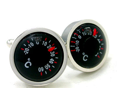Novelty Thermometer Cuff Links Cufflinks #C-137 - Picture 1 of 1