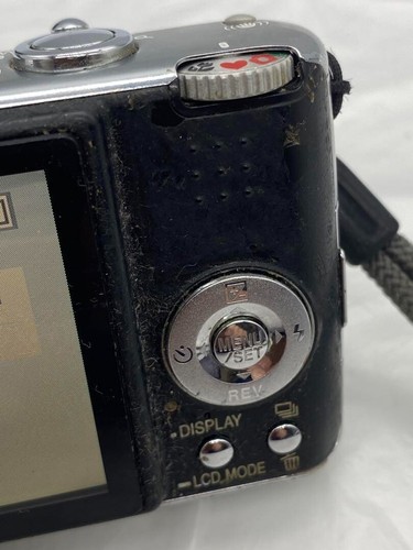 Panasonic Lumix DMC-FX07 Compact Digital Camera 7.2MP Black Used Japan - Picture 6 of 6