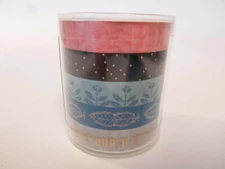 5 Rolls Washi Tape DIY Masking Scrapbooking Paper Decor Adhesive Sticker Craft n