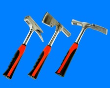 3 x Profi Latthammer - Gipserbeil - Berliner Hammer Maurerhammer Y4561/62/64