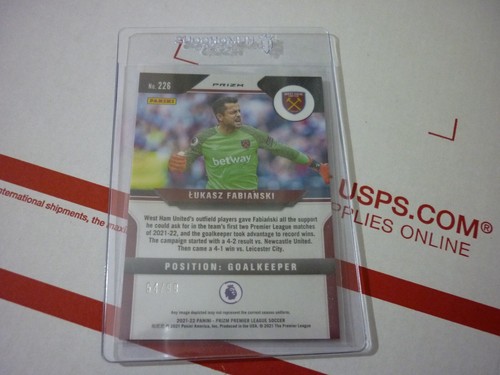 2021-22 panini prizm premier league soccer #'d - PICK A CARD - Picture 113 of 159