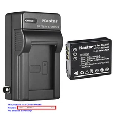 Kastar Battery Wall Charger for Panasonic CGA-S007 & Panasonic LUMIX DMC-TZ3