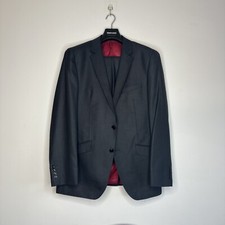 Remus Uomo Grey Polyester Blend 2 Piece Suit Men Size UK 40 R  Trouser 40R
