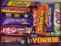 Mega Chocolate Box Huge Variety Gift Assorted 20-60 Bars Hamper Father's Day Dad