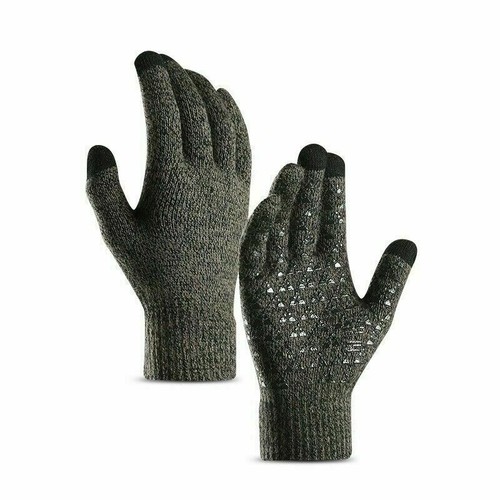 Pantalla táctil térmica invierno guante de punto cálido terciopelo exterior deporte antideslizante - Imagen 12 de 12