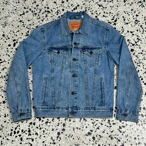 SMALL Trucker Denim JACKET Coat | eBay