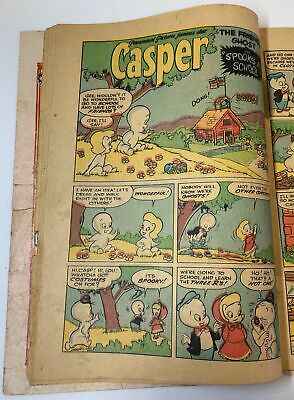 1955 CASPER THE FRIENDLY GHOST #39~ missing 1st wrap and ad centerfold