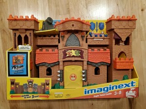 imaginext eagle talon castle