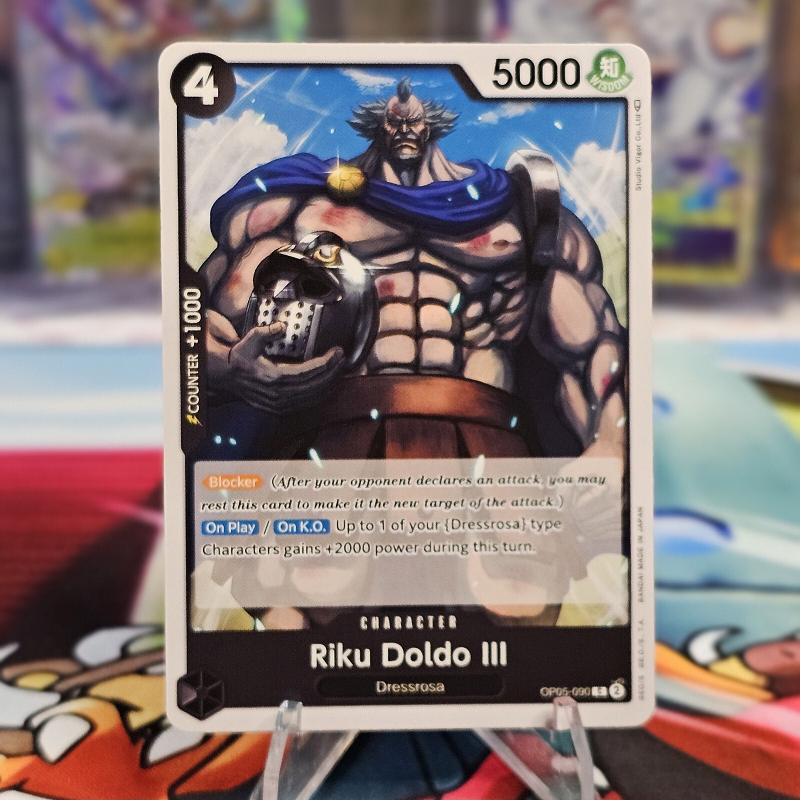 Riku Doldo III OP05-090 Awakening of the New Era One Piece Card Game English NM