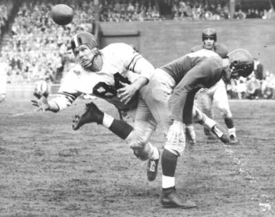 Situations Still Very Much Up in the Air Tom Landry throws block a .. Old Photo