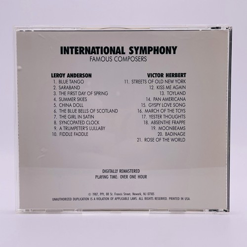Famous Composers; Grullon, Jorge Luis, Leroy Anderson CD - Excellent Music - Imagen 2 de 4